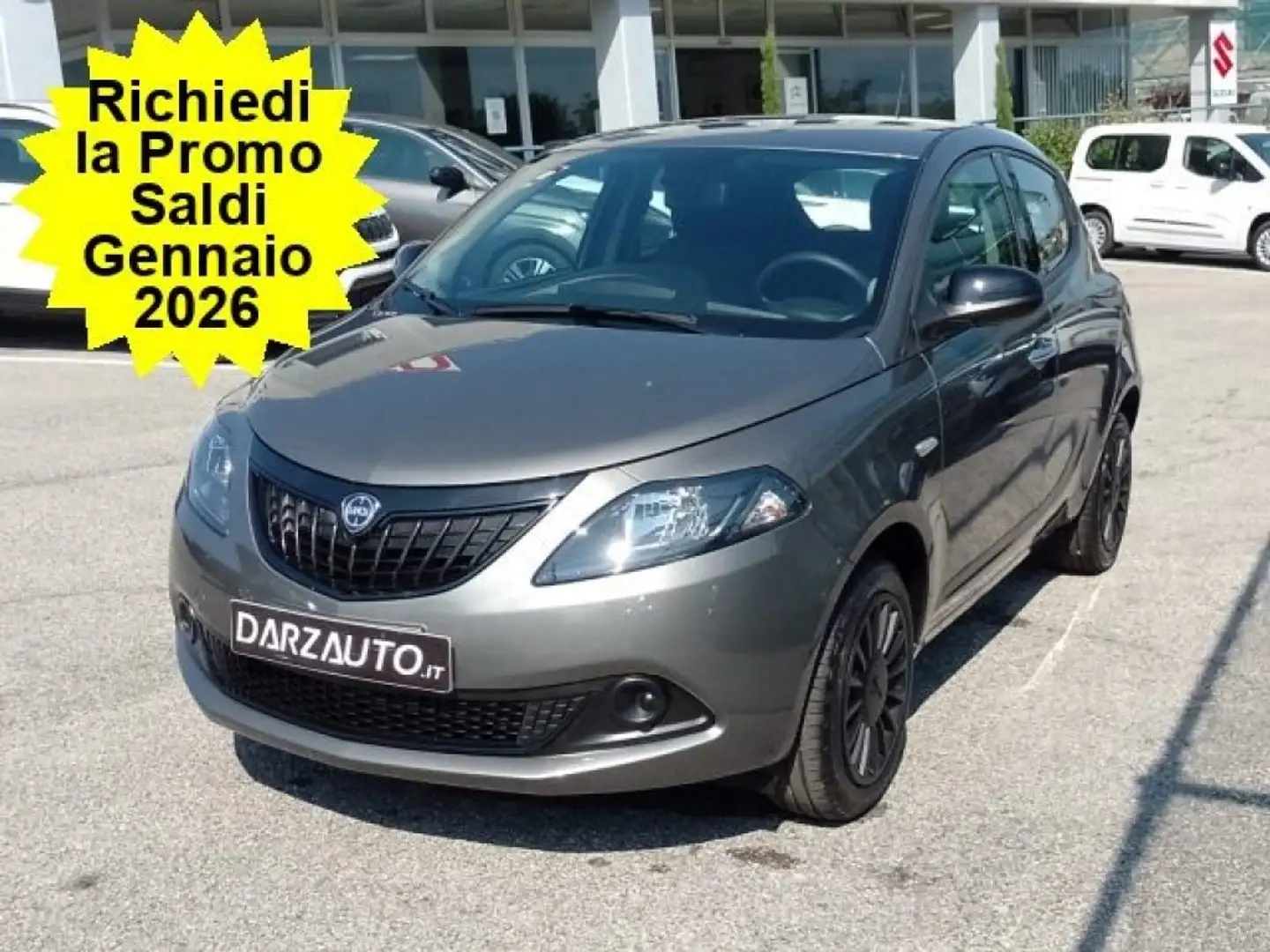 Lancia Ypsilon 1.0 FireFly 5 porte S&S Hybrid Silver Grey - 1