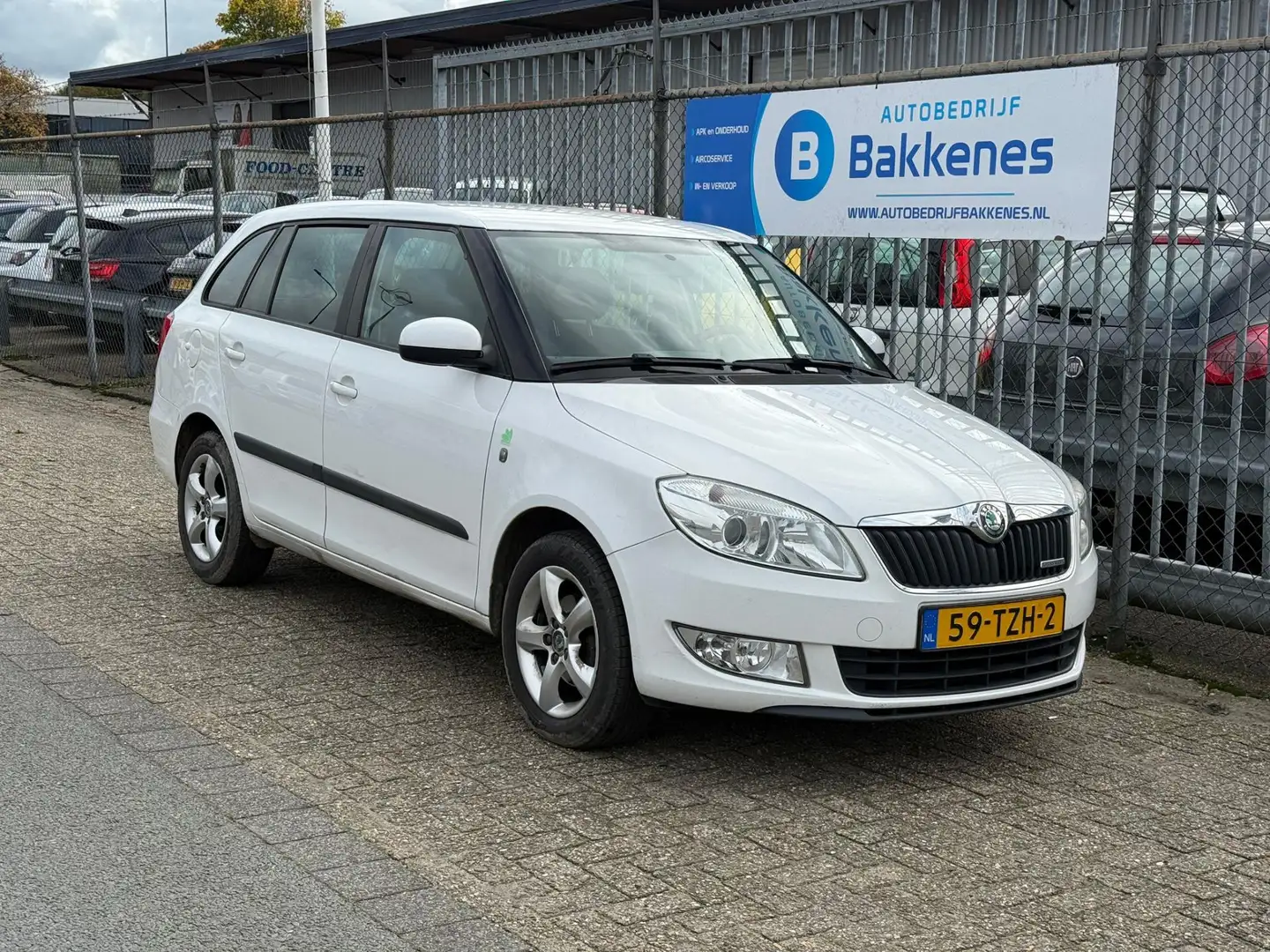Skoda Fabia Combi 1.2 TDI Greenline Blanc - 1