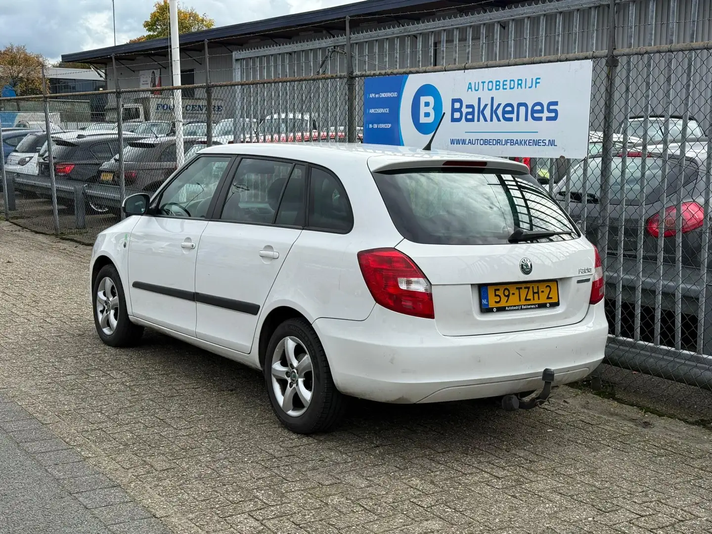 Skoda Fabia Combi 1.2 TDI Greenline Blanc - 2