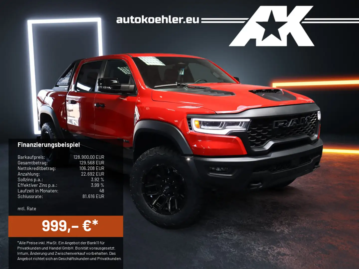 Dodge RAM RHO AK Customs Umbau Vollausstattung!!!!! Rouge - 1