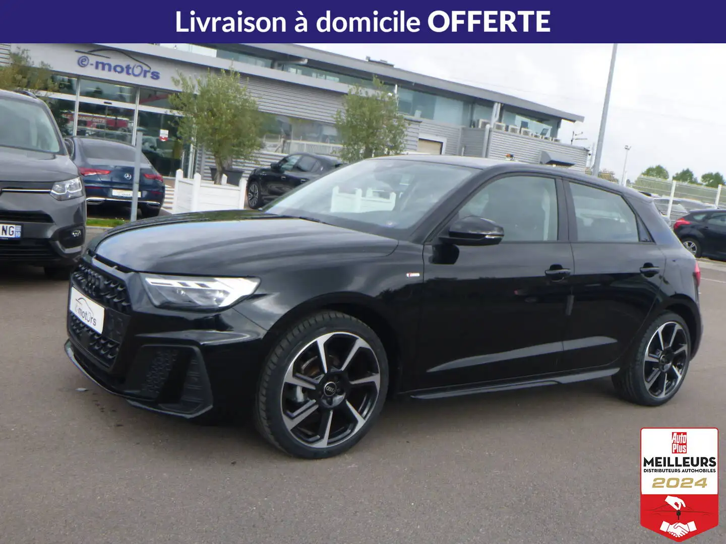 Audi A1 25 TFSI 95 S tronic 7 S Line +ACC+Caméra Noir - 1