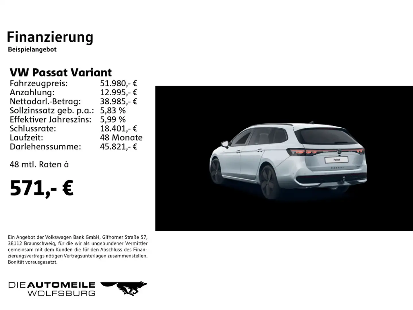 Volkswagen Passat Variant 2.0 TDI SCR 4Motion DSG R-Line "B Silber - 2