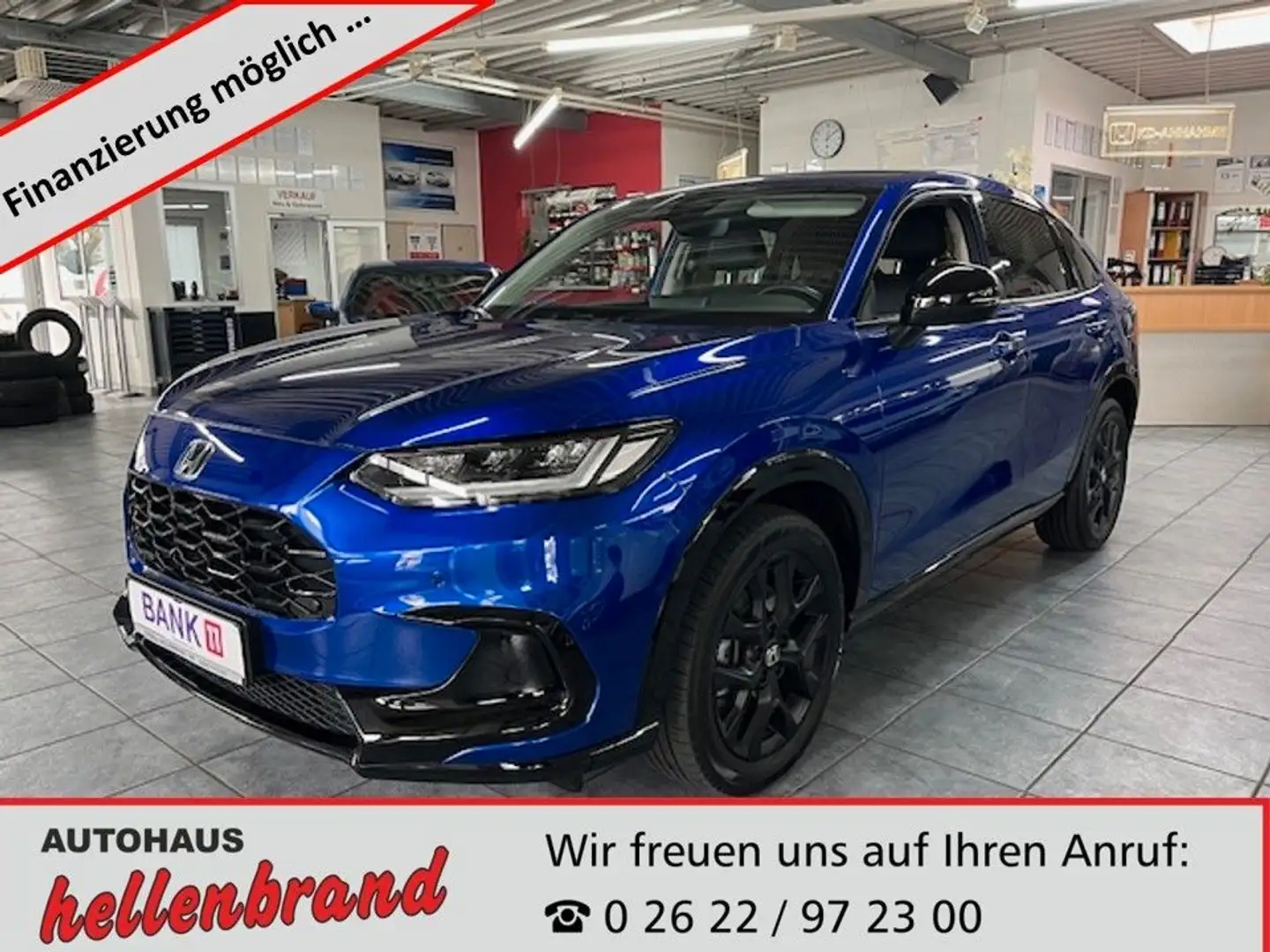 Honda ZR-V e:HEV Sport Blau - 1