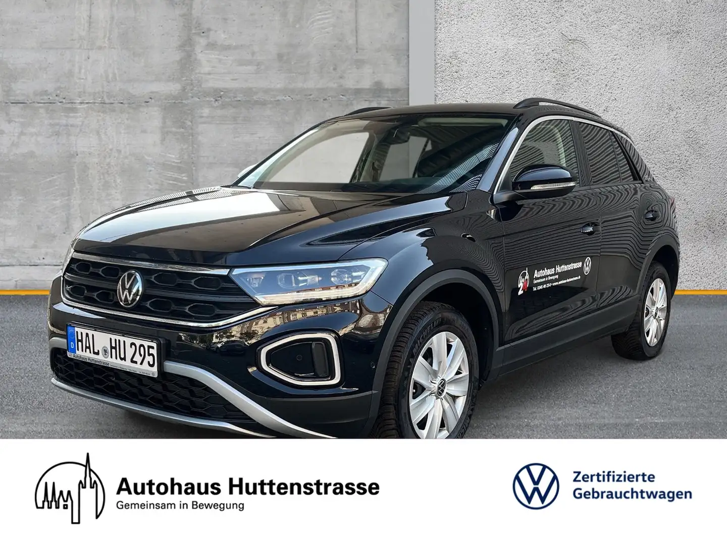 Volkswagen T-Roc 1.0 TSI Goal LED+ VIRTUAL NAVI Schwarz - 1