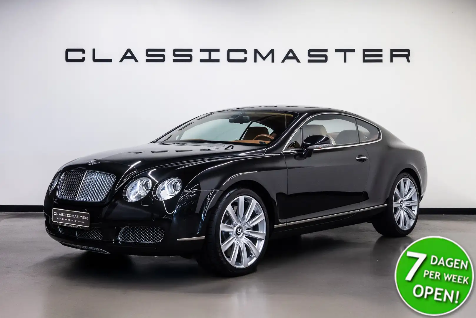 Bentley Continental GT 6.0 W12 Btw auto, Fiscale waarde € 22.000,- (€ 37. Чорний - 1