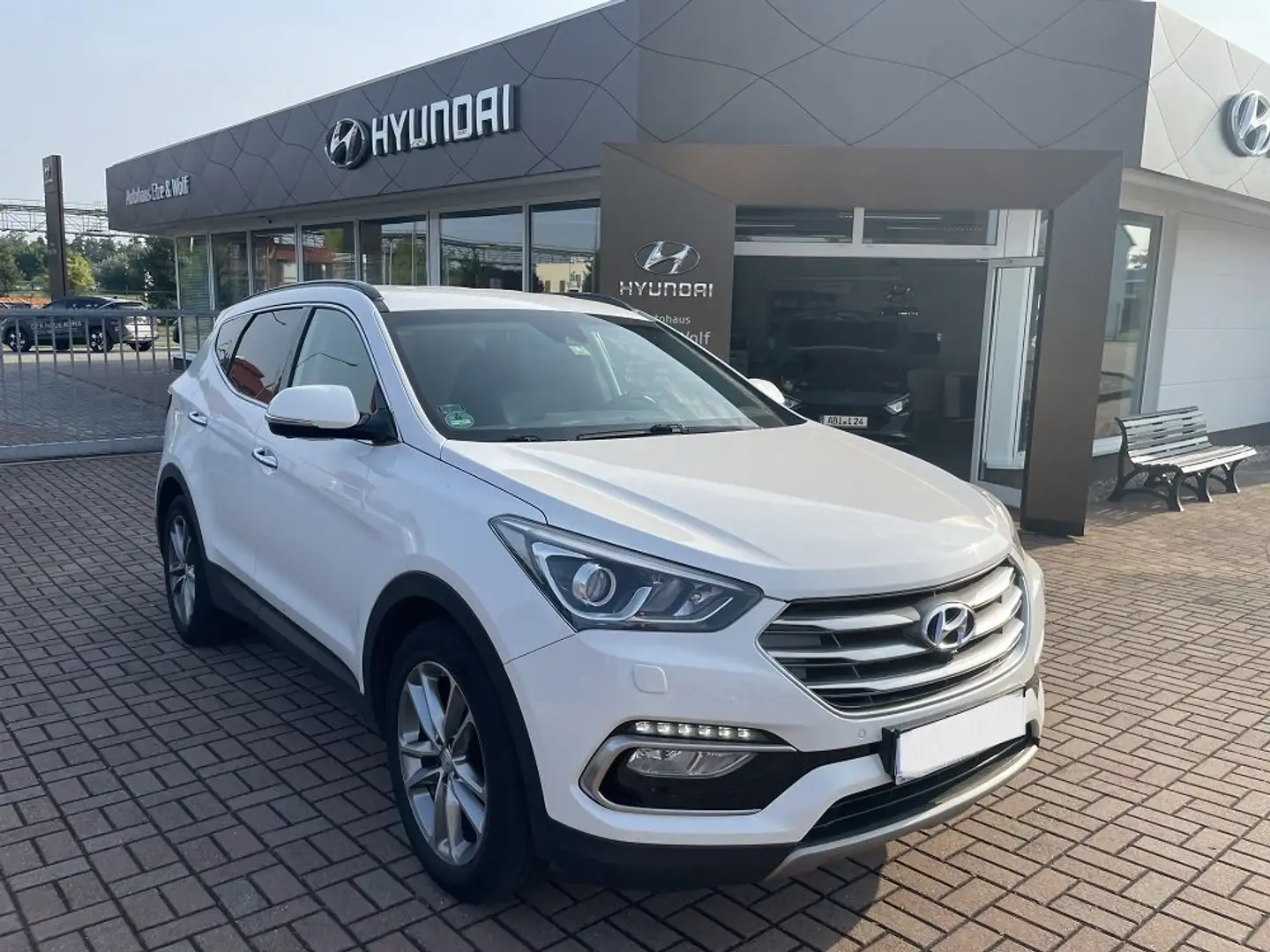 Hyundai SANTA FE Santa Fe Diesel blue 2.2 CRDI 4WD Premium Bianco - 1