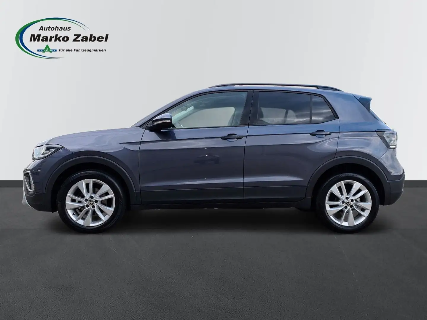 Volkswagen T-Cross 1.0 TSI DSG Climatronic Matrix LED Gris - 2