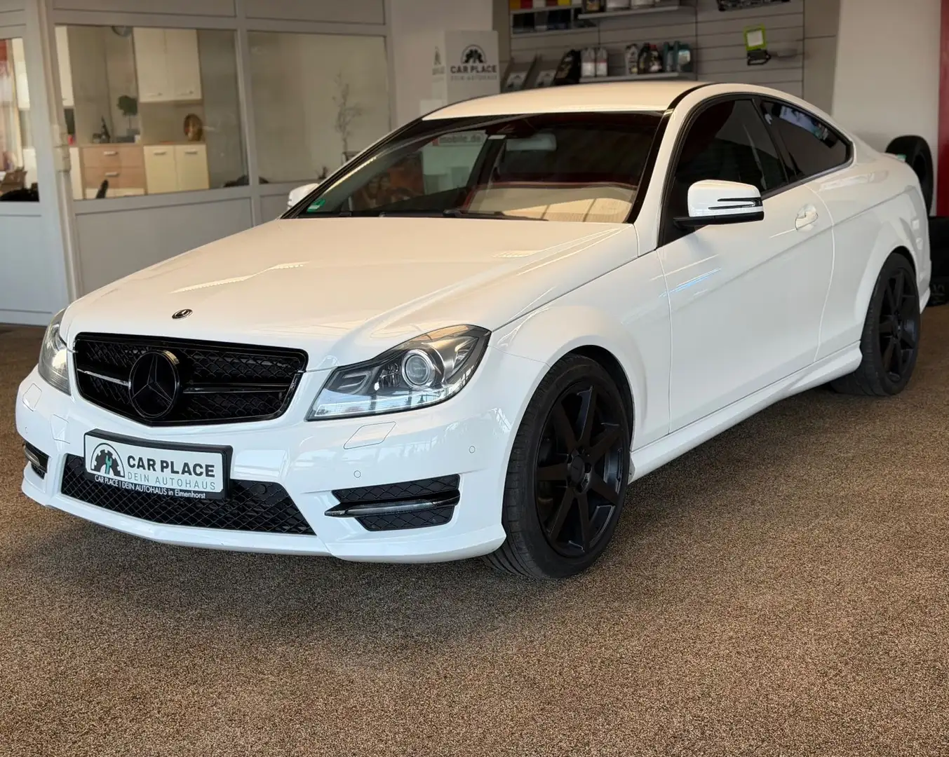 Mercedes-Benz C 220 Coupe CDI BlueEfficiency Automatik Weiß - 1