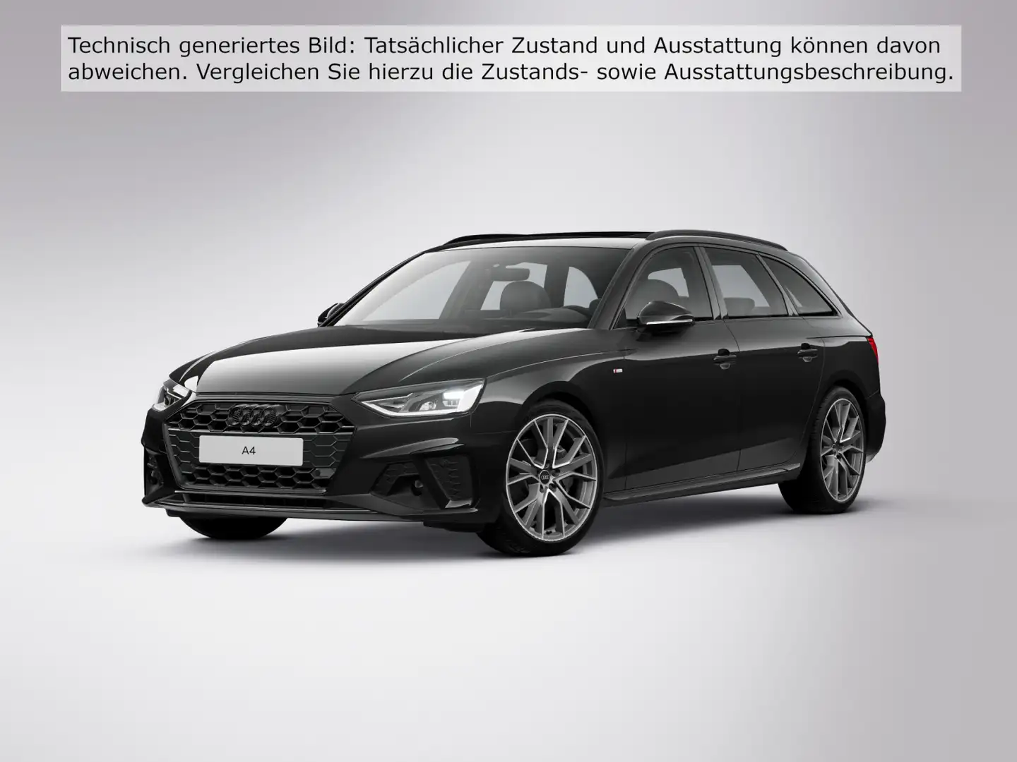 Audi A4 S line 40 TFSI Pano*HUD*B&O*Kamera Schwarz - 2