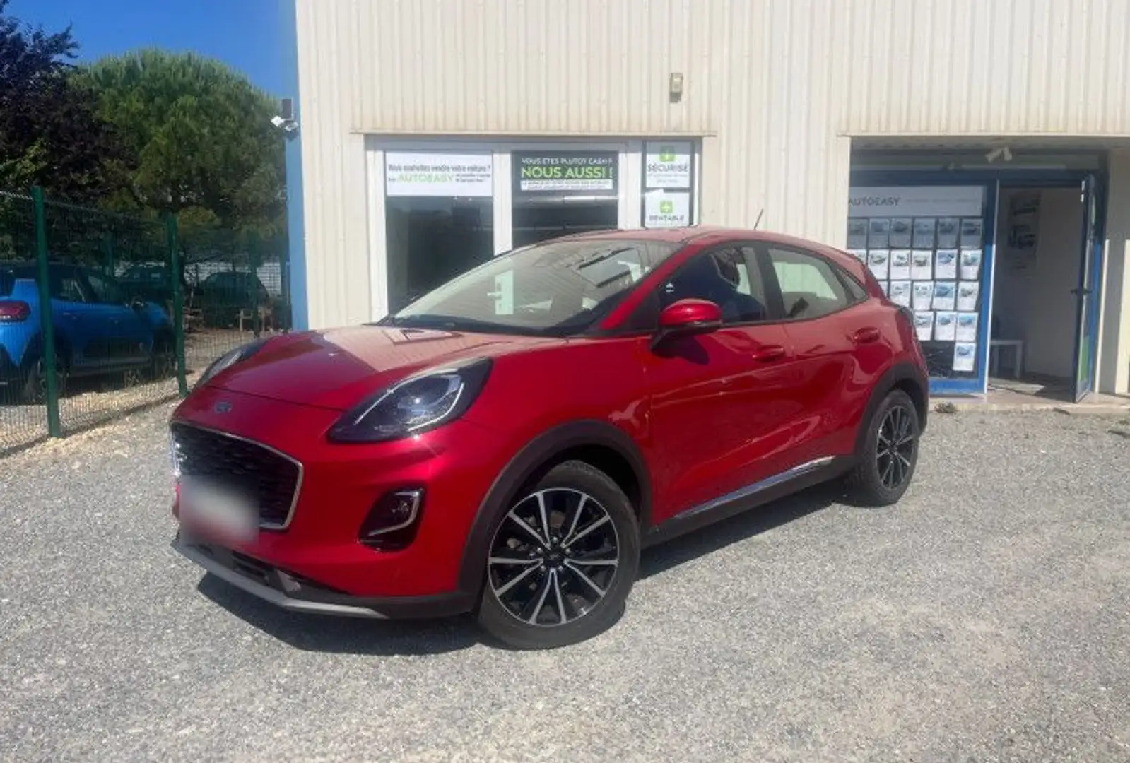 Ford Puma 1.0l Flexifuel 125ch Titanium Business Rouge - 1