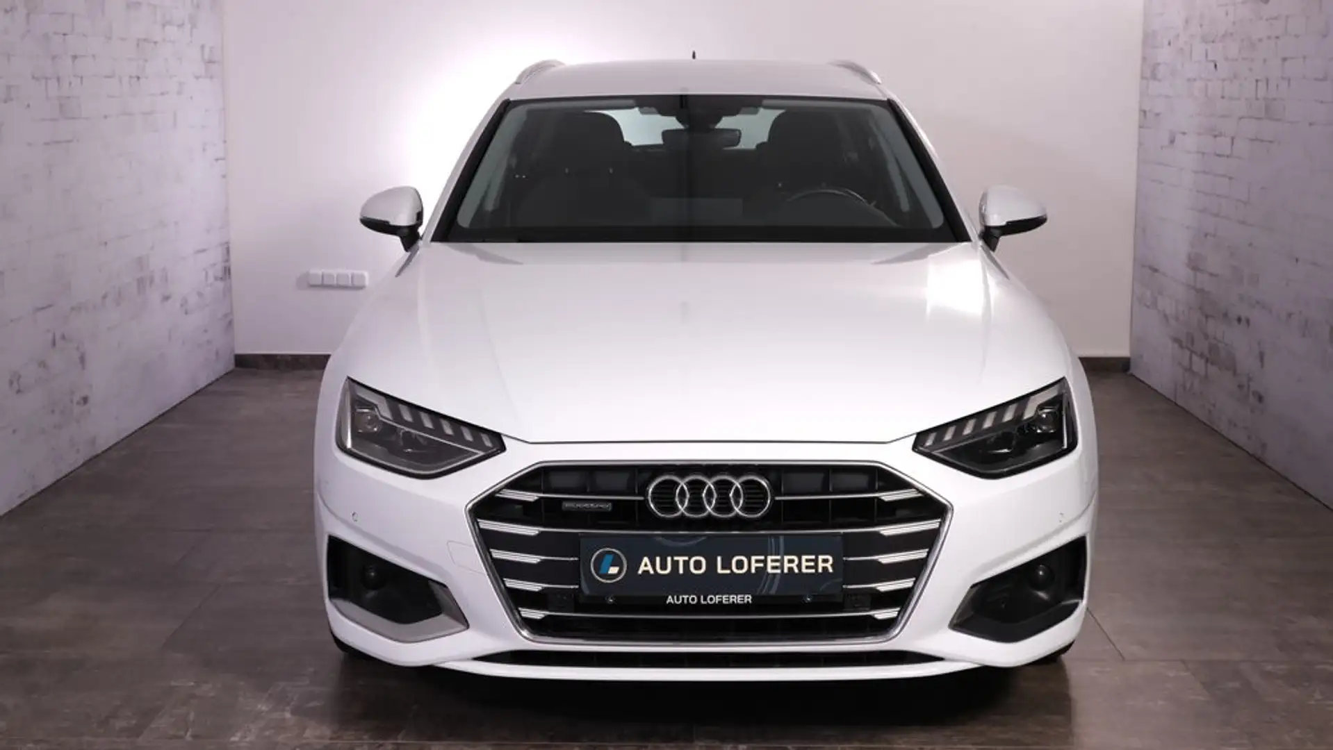 Audi A4 40 TDI advanced quattro Weiß - 2