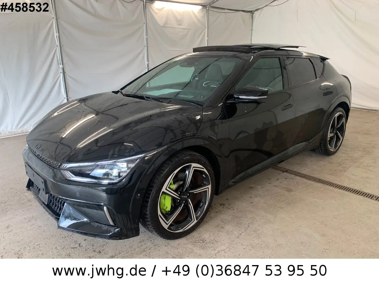 Kia EV6 GT 4WD ACC HeadUp Glasd 360Kam Wärmepumpe21" Nero - 1