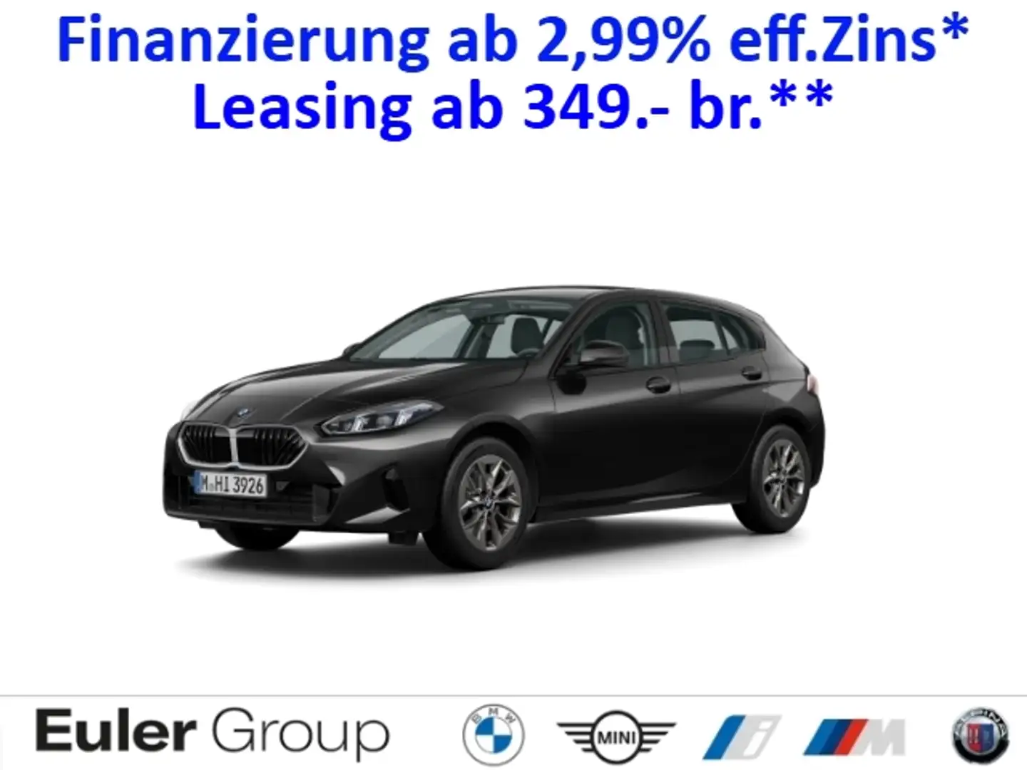 BMW 118 d Limo adLED PDC Kamera Komf-Zug. Navi Sitzh. Alu Schwarz - 1