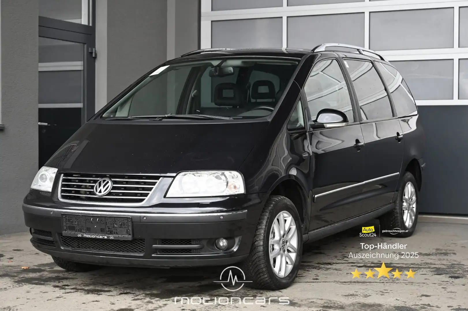 Volkswagen Sharan 2.8 V6 4motion Pickerl NEU Schwarz - 1