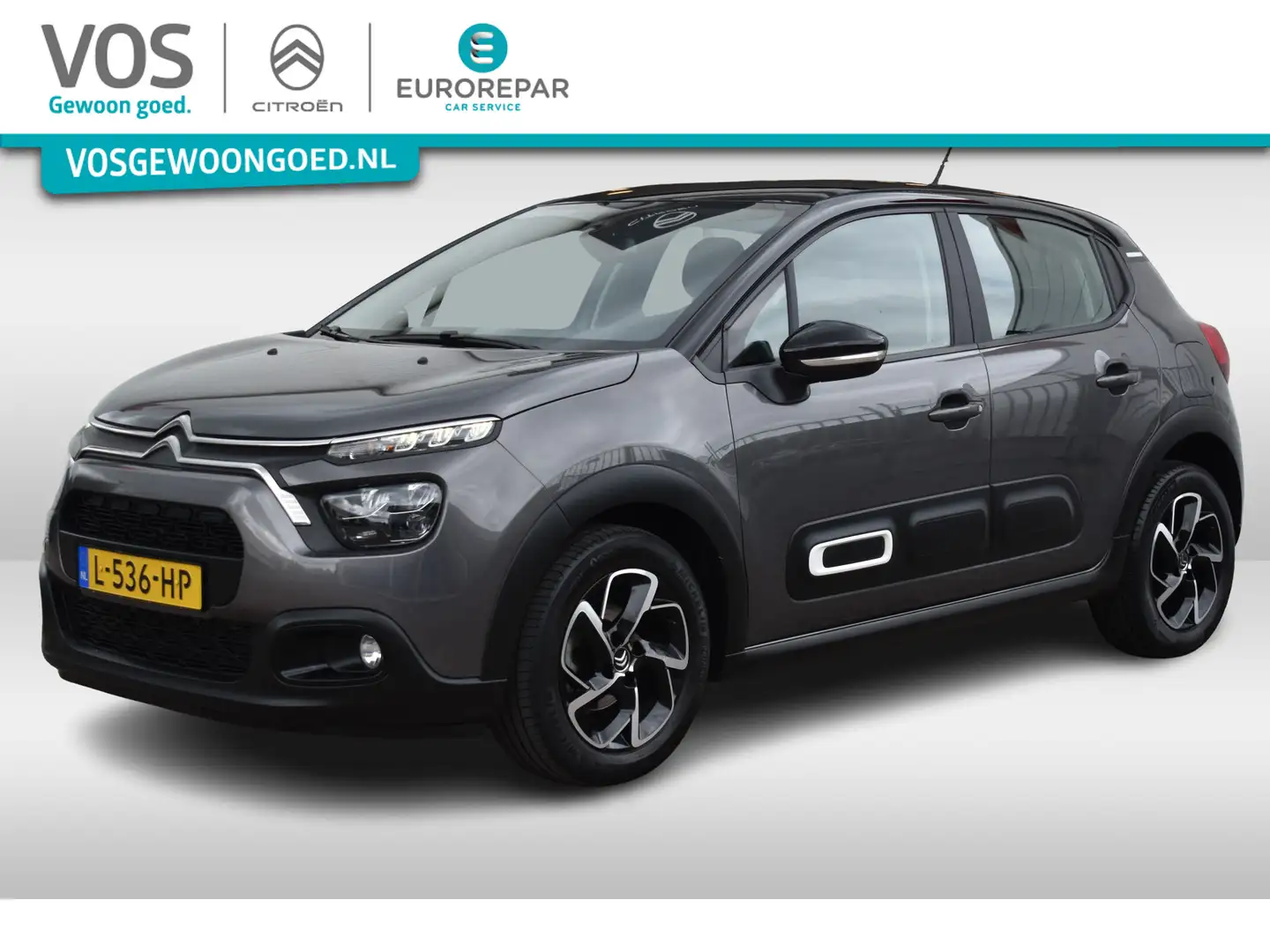 Citroen C3 1.2 PureTech Business Grijs - 1