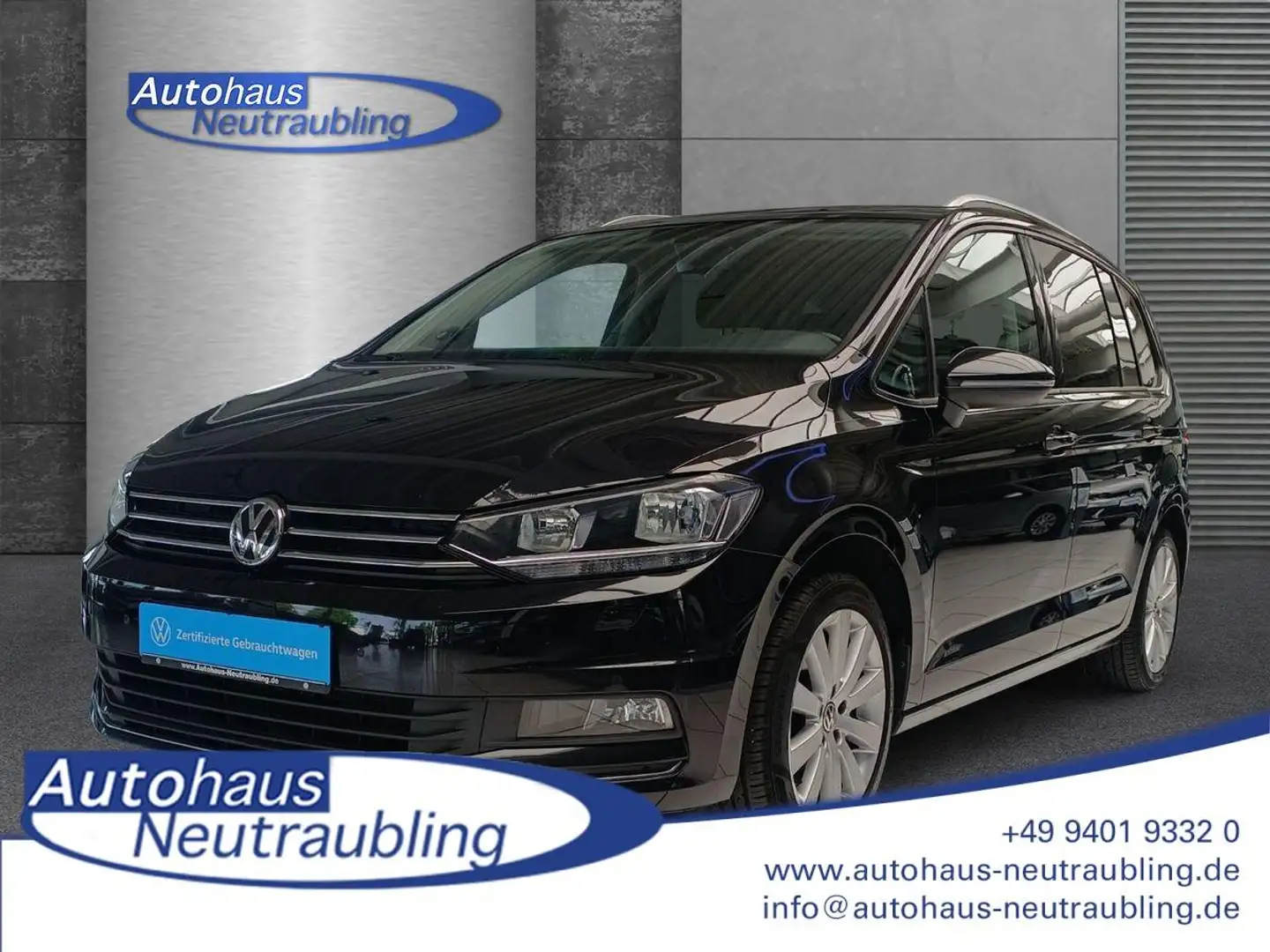 Volkswagen Touran 1.4 TSI "SOUND" 150 PS DSG +7-SITZE+NAVi+SHZ+ACC+ Noir - 1