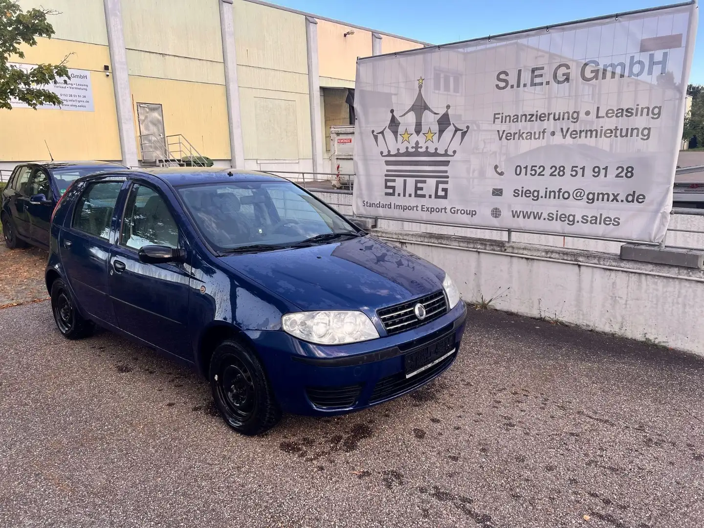 Fiat Punto 1.2 8V Ciao TÜV NEU! Blauw - 1