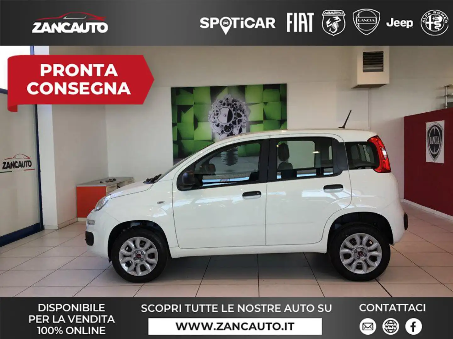 Fiat Panda Panda 0.9 TwinAir Turbo Natural Power Easy S3 Wit - 1