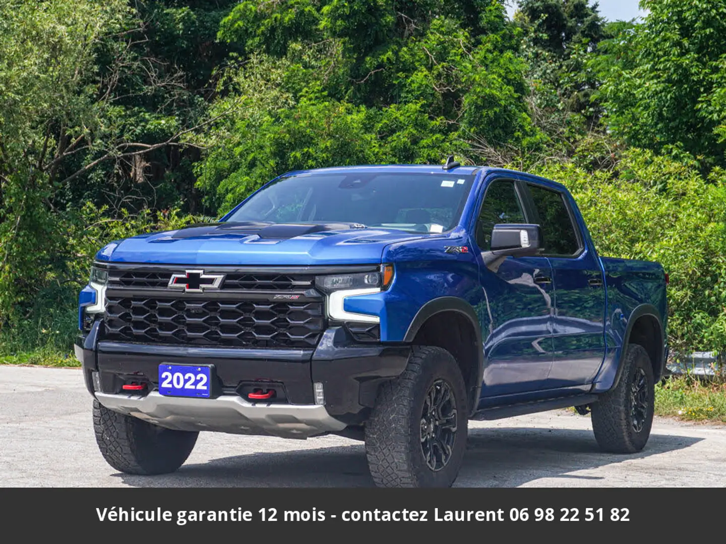 Chevrolet Silverado ZR2 6.2l Tout compris hors homologation 4500e Blue - 1