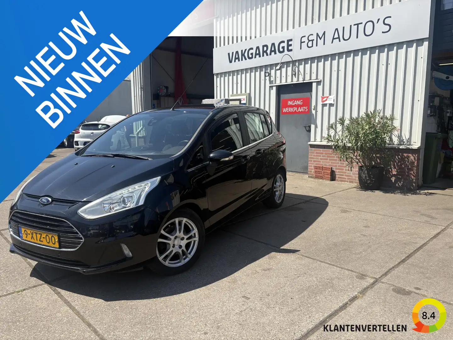 Ford B-Max 1.0 EcoBoost Titanium Zwart - 1