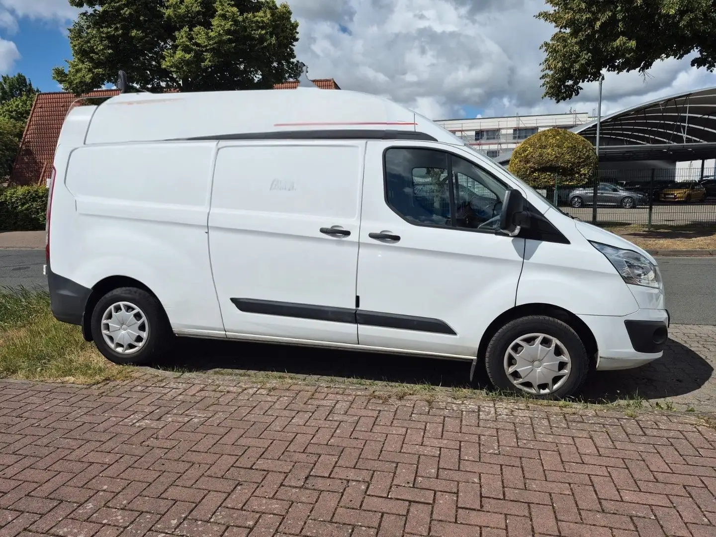 Ford Transit Custom Kasten 340 L2H2 Trend Klima AHK Weiß - 1