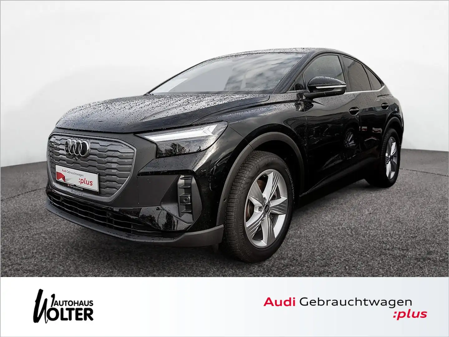 Audi Q4 e-tron Sportback 40 NAVI KAM ACC SHZ Schwarz - 1