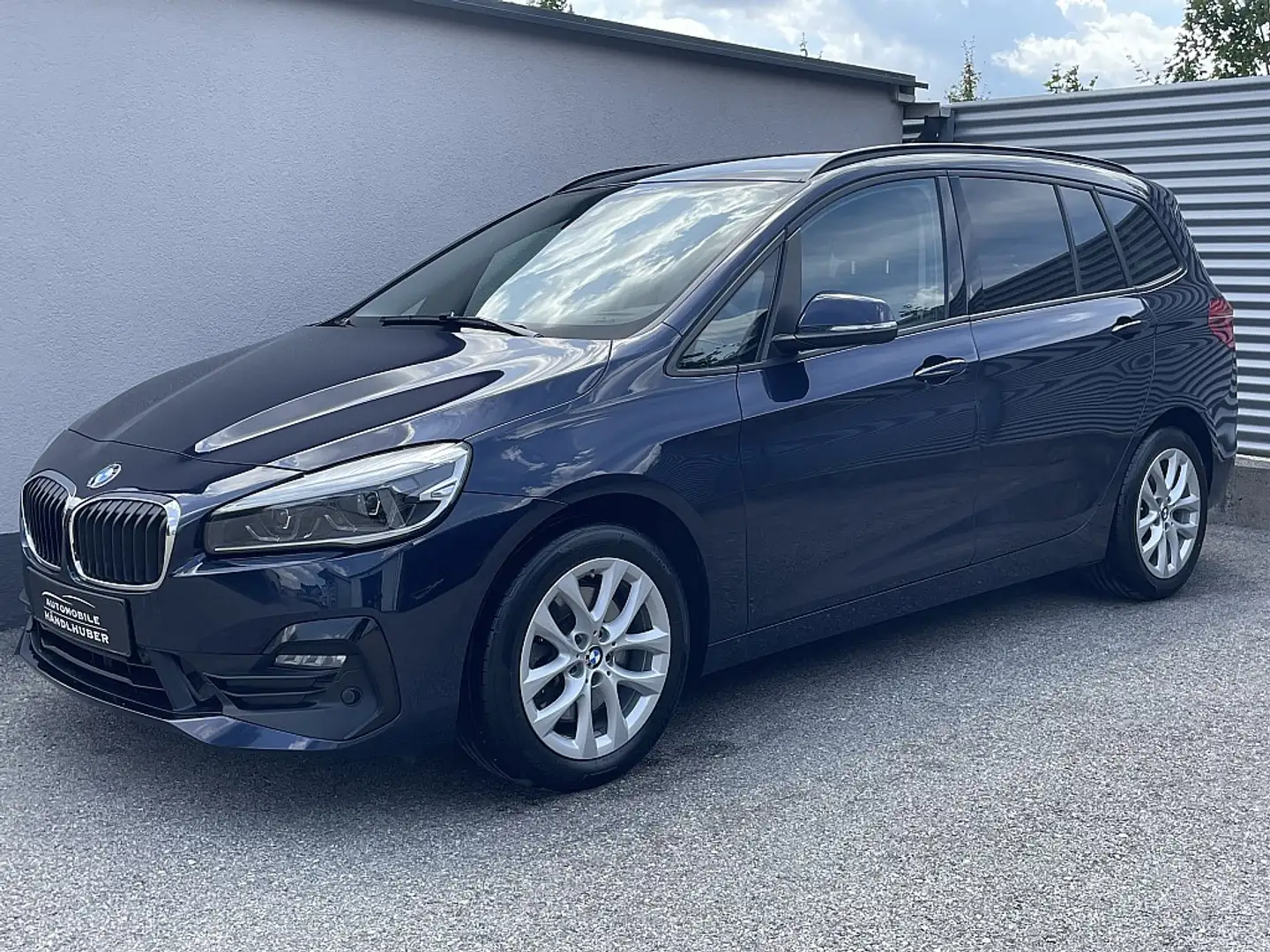 BMW 220 d Gran Tourer Aut. SPORTSITZE/HEADUP/AHK/HIFI/R... Bleu - 1