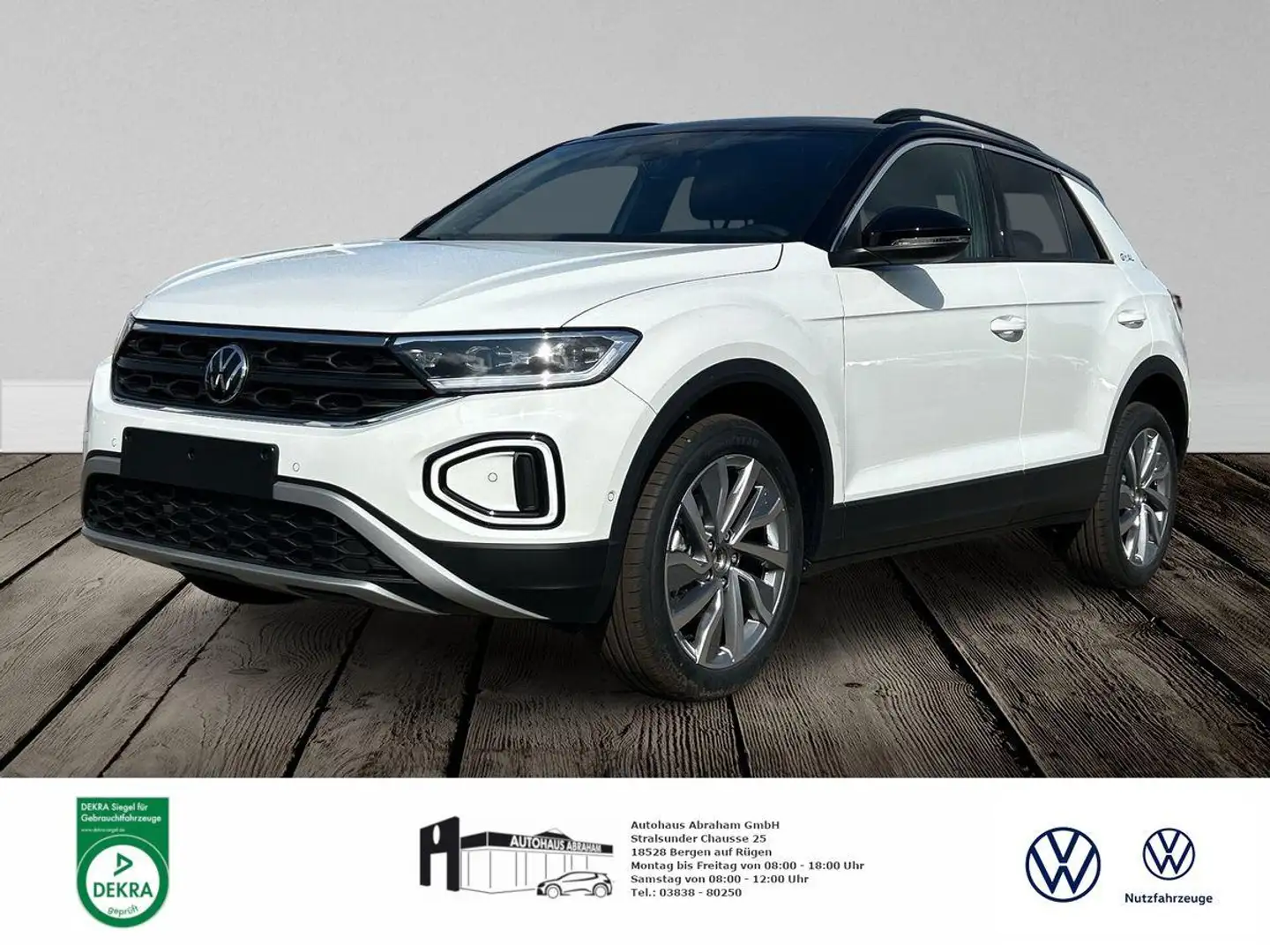 Volkswagen T-Roc GOAL 1.5 TSI Weiß - 1