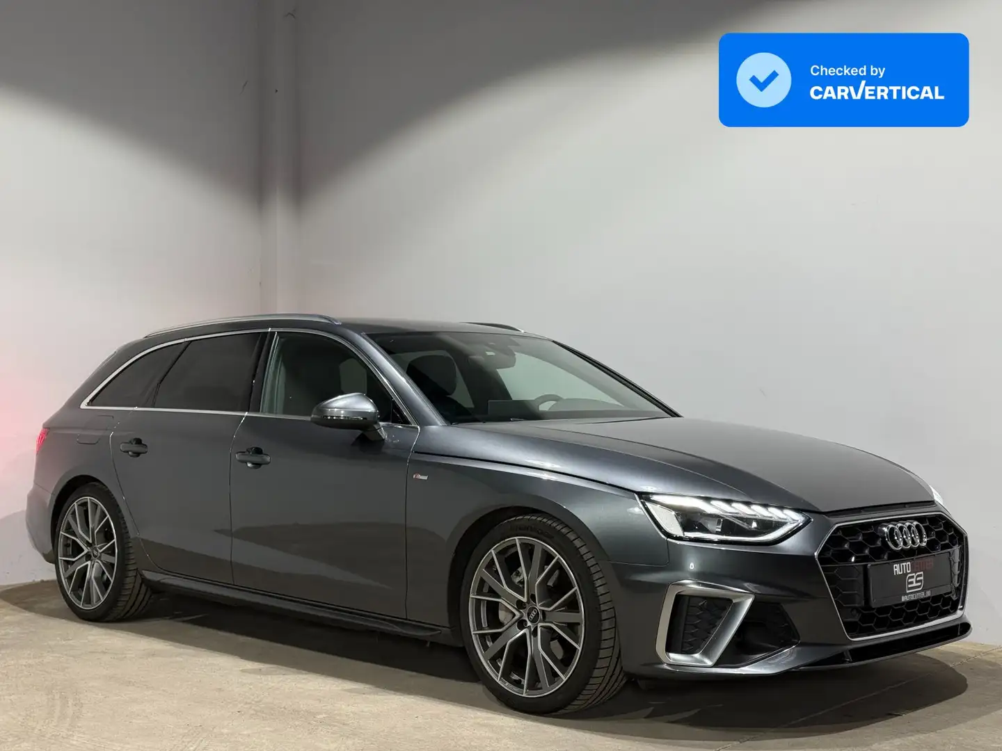 Audi A4 40 2.0 TDI Avant S line Matrix Virtuell Gris - 1
