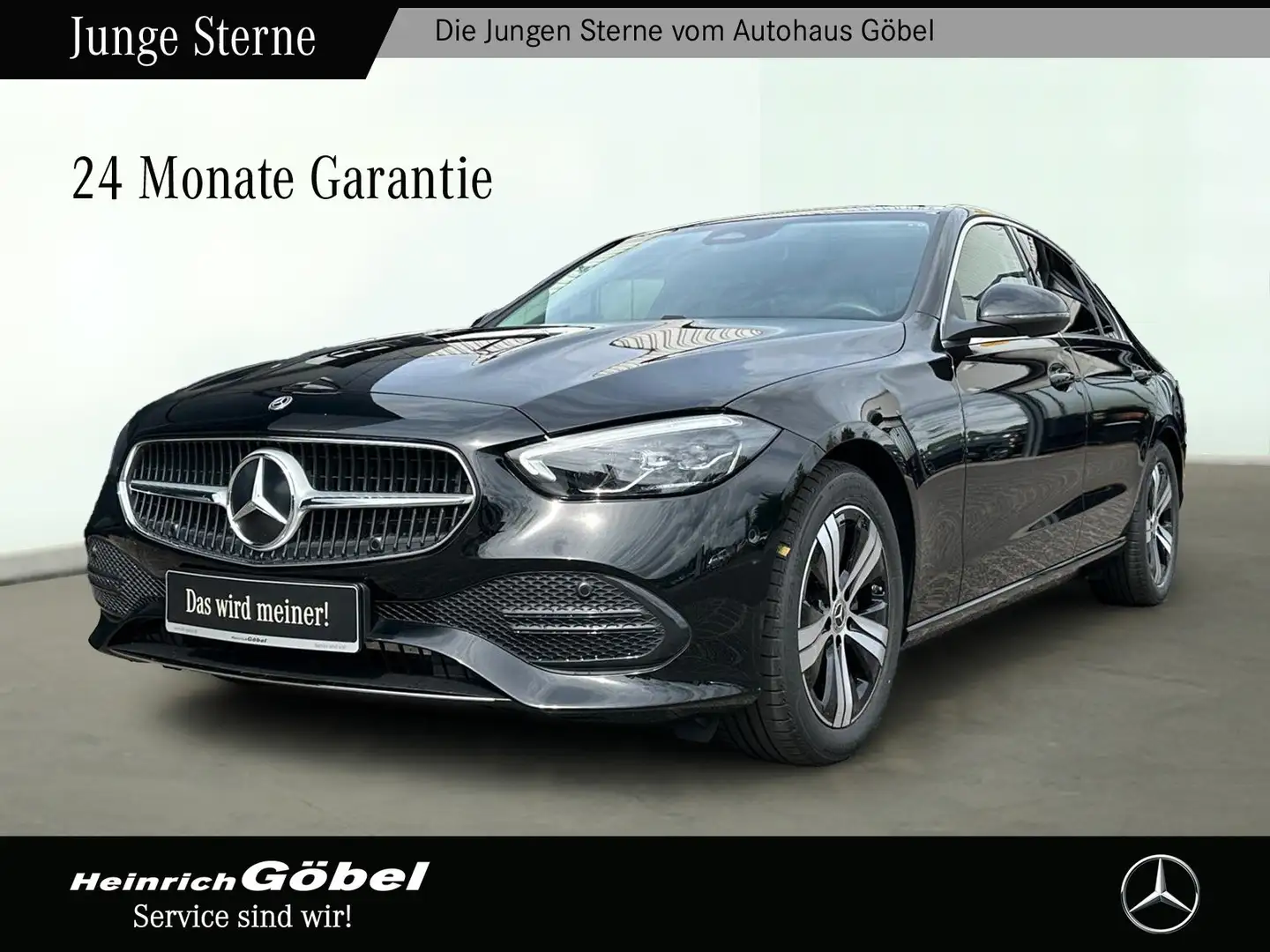 Mercedes-Benz C 180 Avantgarde (EURO 6e) Schwarz - 1