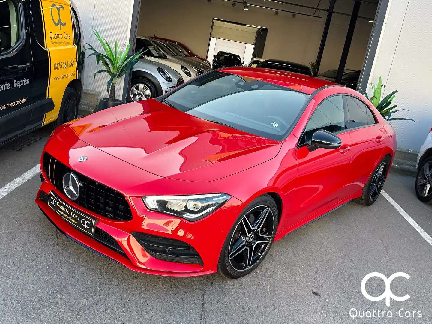 Mercedes-Benz CLA 180 Pack AMG - Boite auto - Superbe configuration Rouge - 1