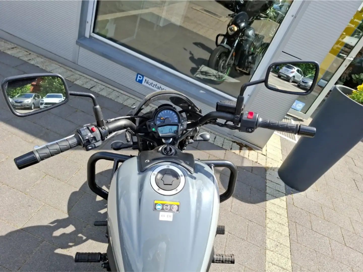 Kawasaki Vulcan S Koffer HU Inspektion Neu Ständer HU NEU Insp gerad Gris - 2