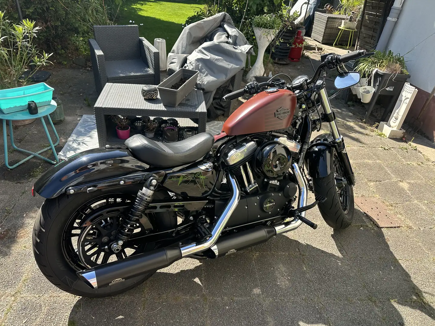 Harley-Davidson Sportster Forty Eight Roşu - 1