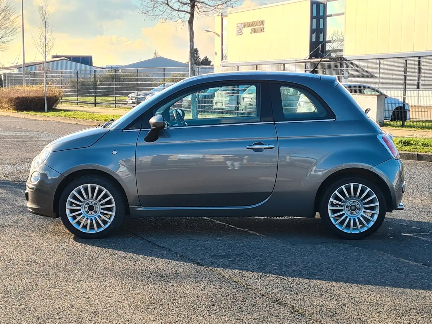 Fiat 500 *Klima*USB*8-Fach*Panorama* Gris - 2