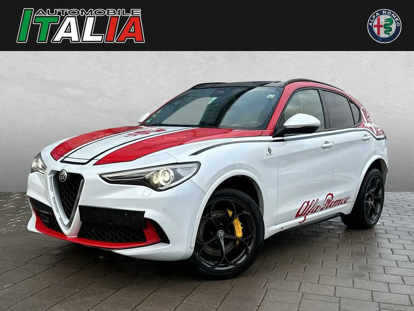 Alfa Romeo Stelvio Quadrifoglio V6 2.9 AT8-Q4 Alb - 1