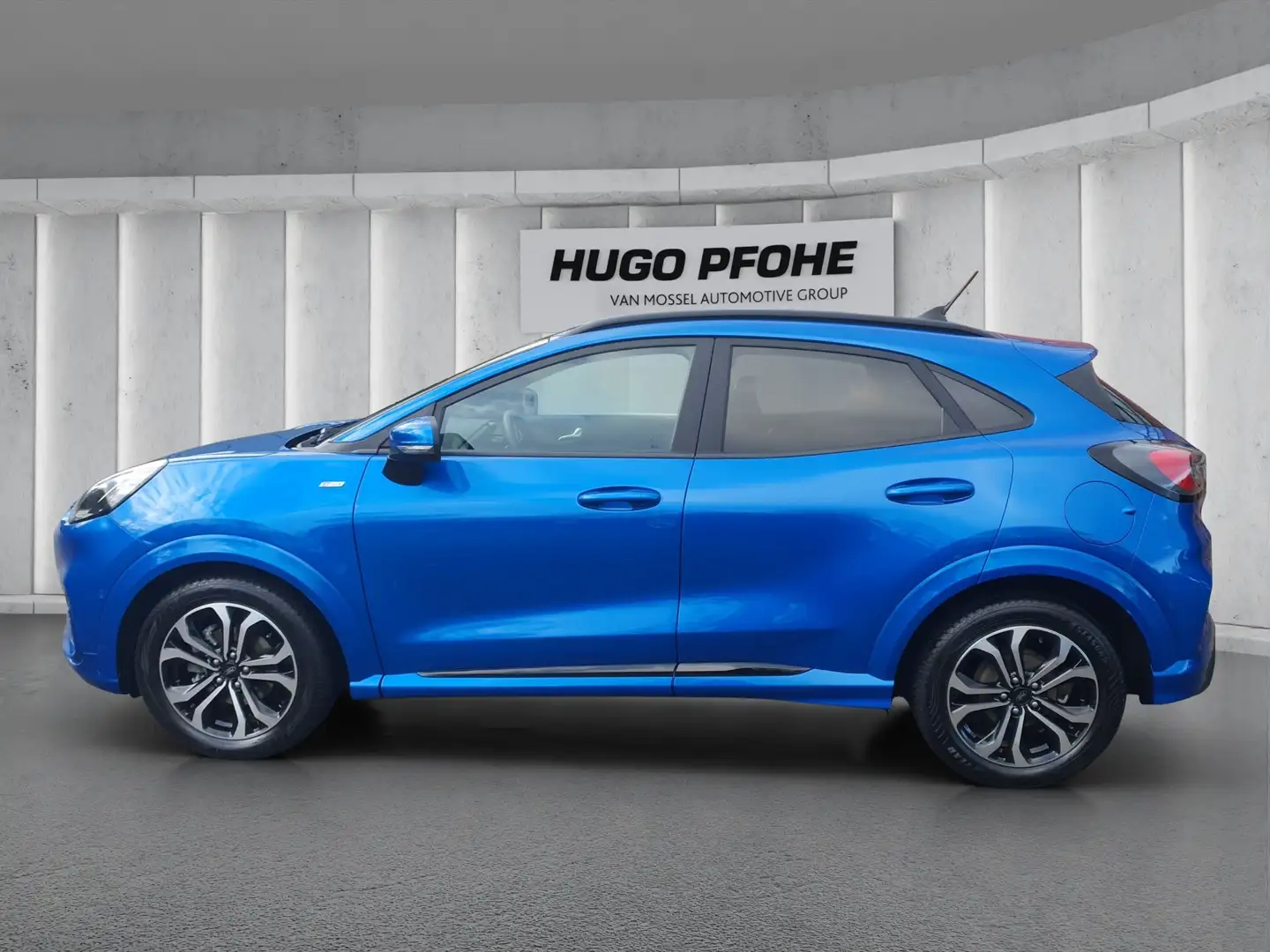 Ford Puma ST-Line 1.0 EB MHEV Aut. | LED | AHK | GJR | RFK | Blauw - 2