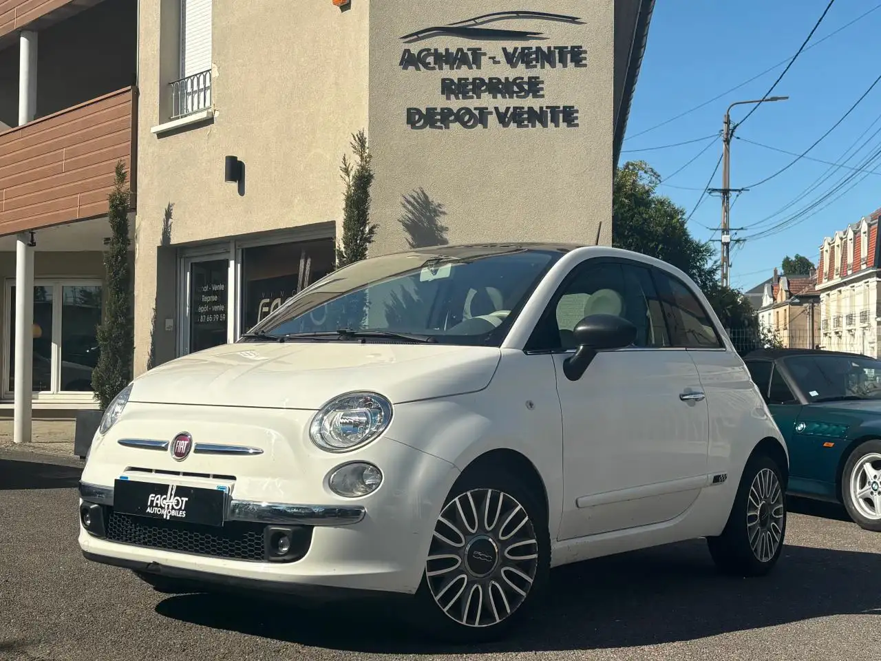 Fiat 500 1.2i - 69 - BV Dualogic  BERLINE Lounge 