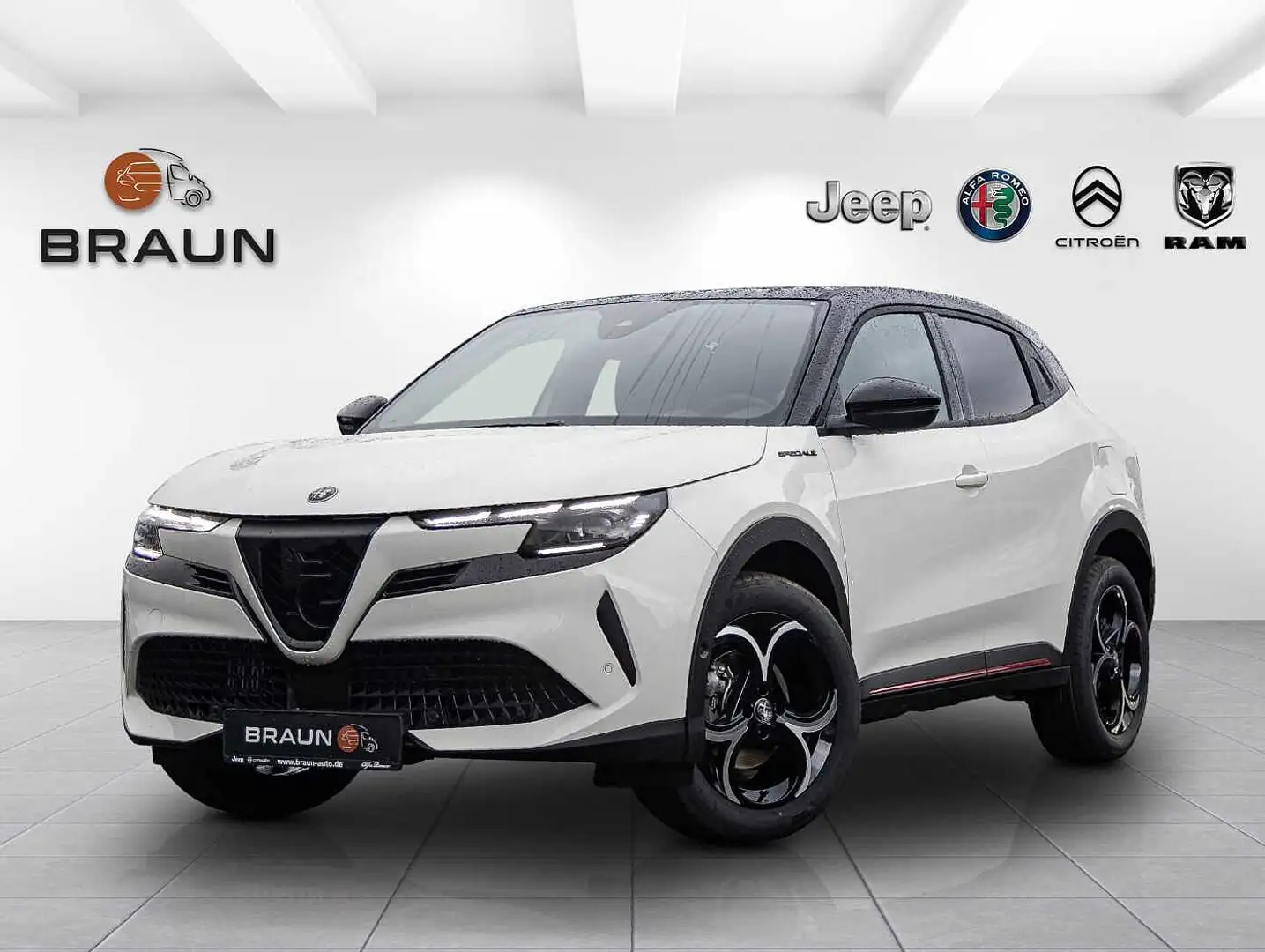Alfa Romeo Junior Ibrida Speciale Blanco - 1