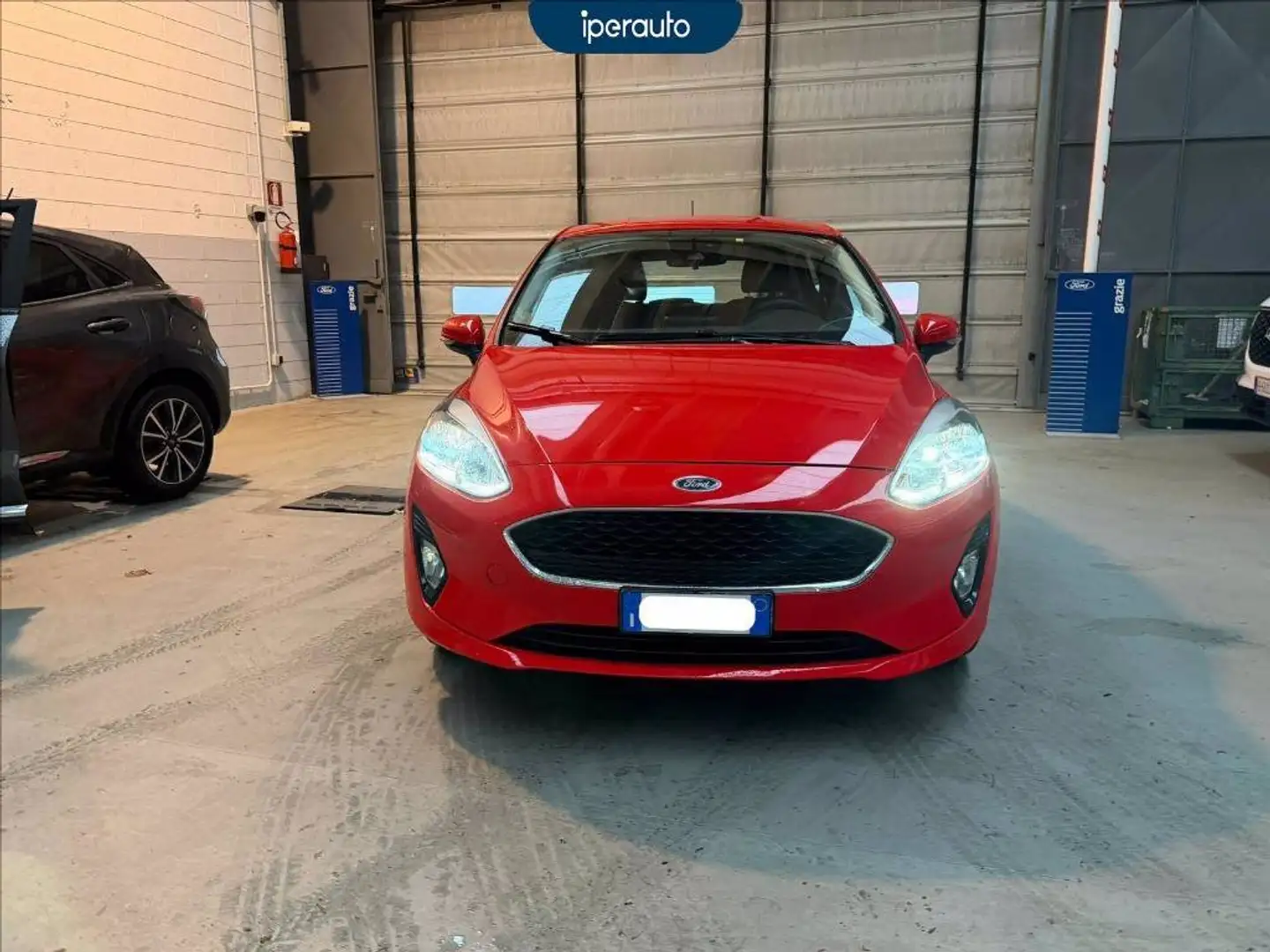 Ford Fiesta 5p 1.0 ecoboost hybrid connect  s&s 125cv Rouge - 2