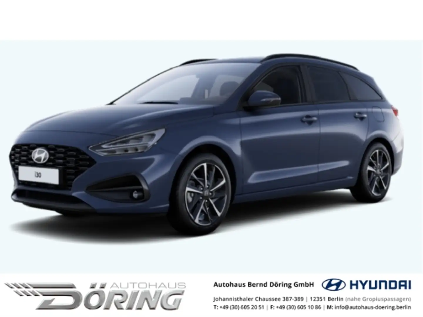 Hyundai i30 Kombi Advantage Automatik MY25 1.5 Turbo 140PS 48V Blau - 1