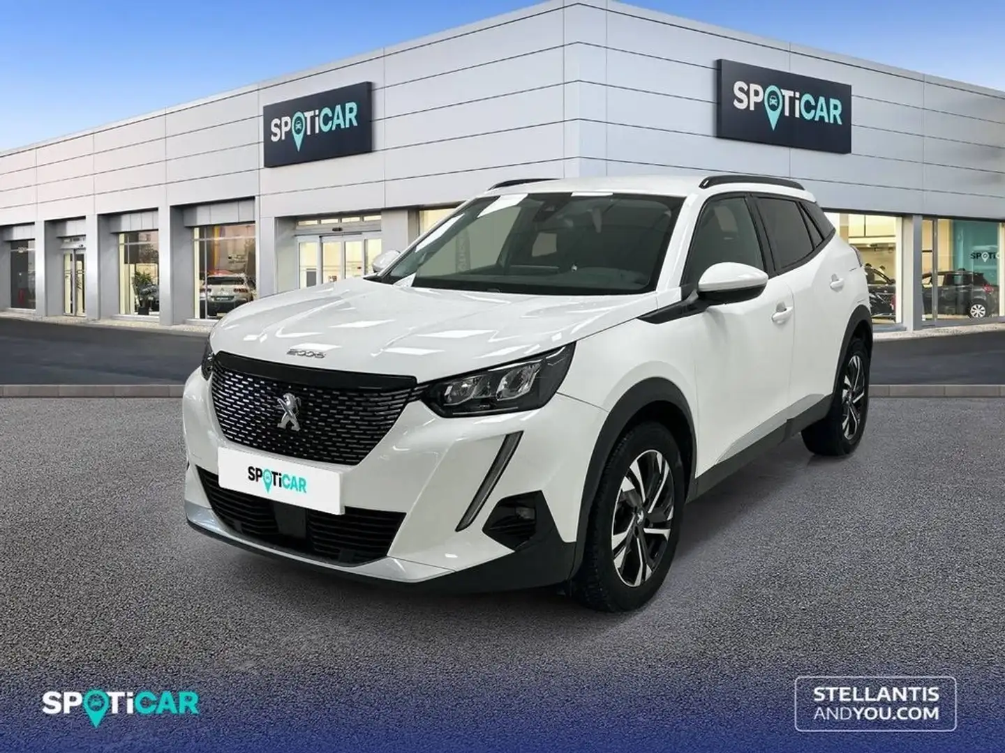 Peugeot 2008 1.5BlueHDi S&S Allure Pack EAT8 130 Blanc - 1