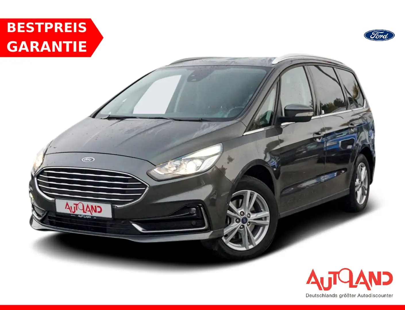 Ford Galaxy 2.0 EcoBlue Titanium AHK Navi Sitzheizung Gris - 1