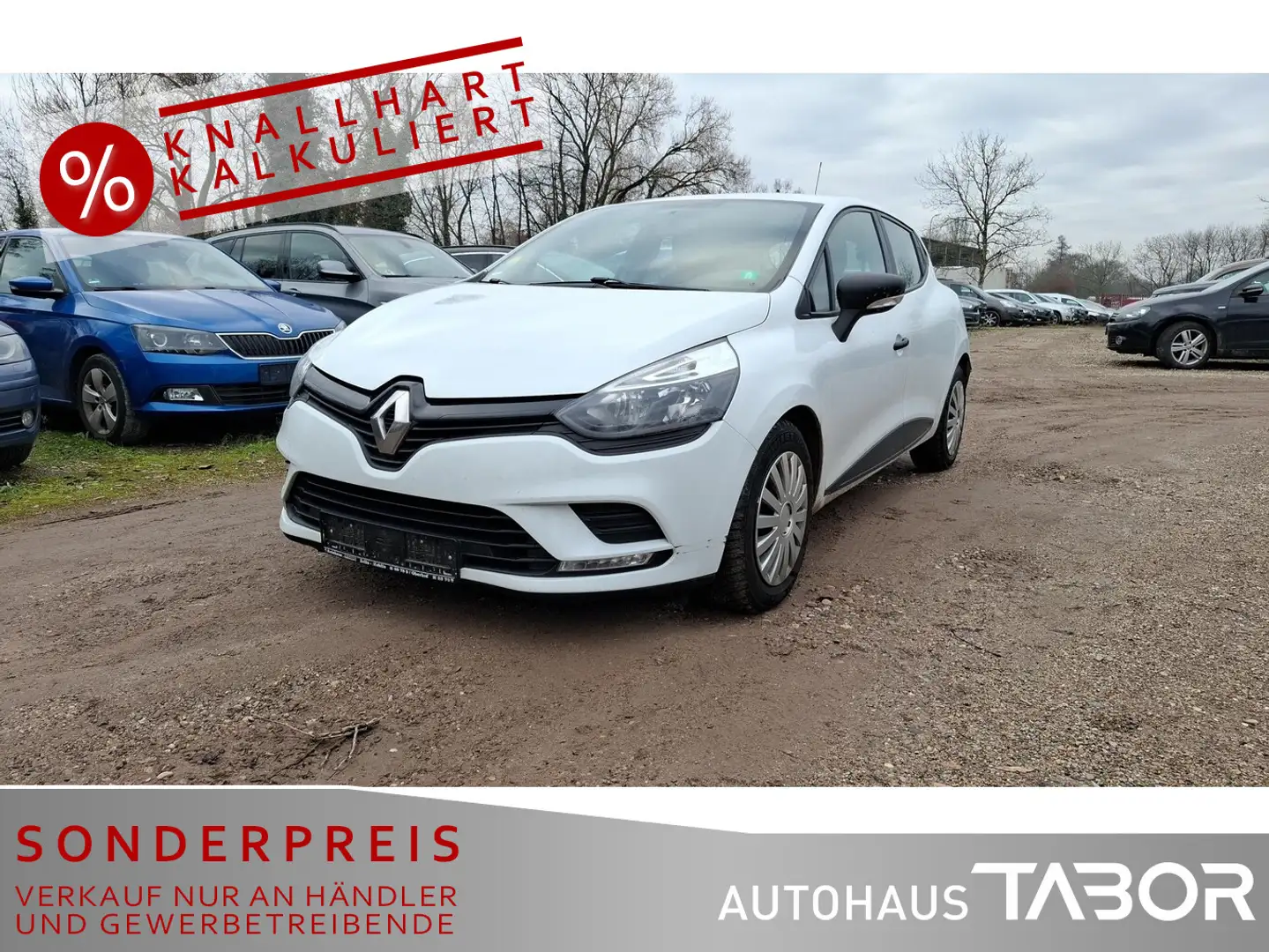 Renault Clio IV 1.5 dCi 75 Life Navi Klima GRA Weiß - 1