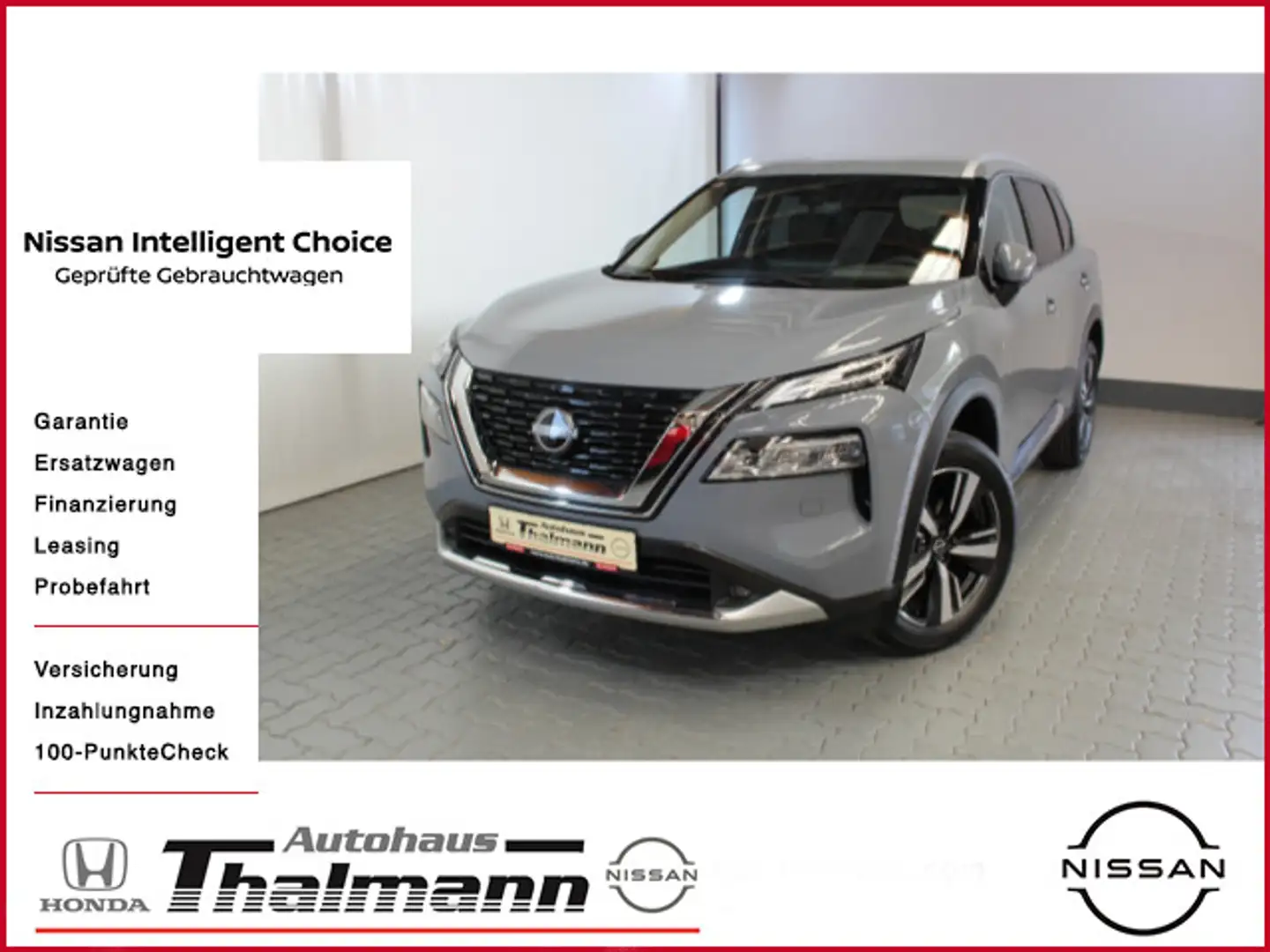 Nissan X-Trail 1.5 VC-T MHEV Tekna Grau - 1