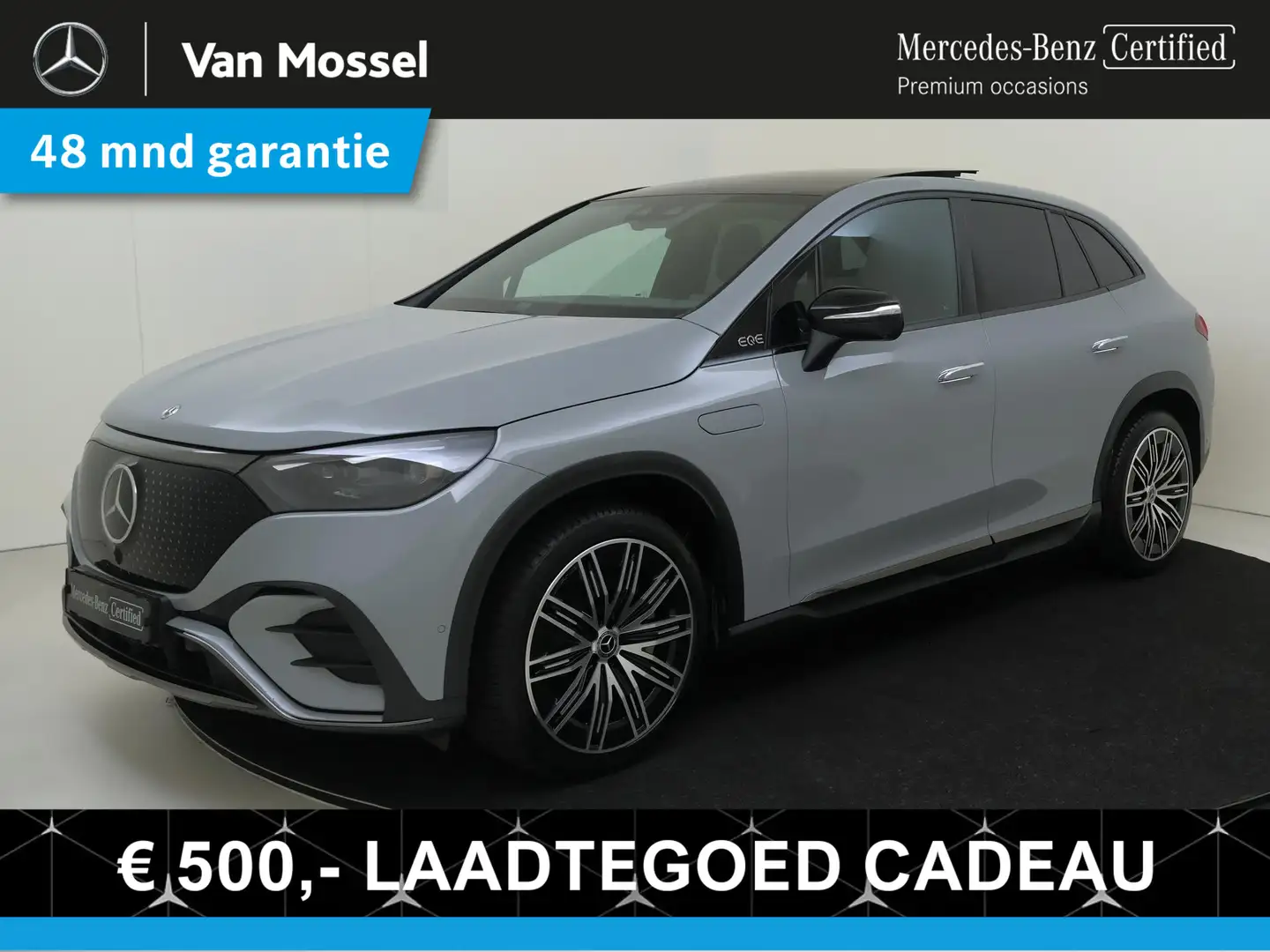 Mercedes-Benz EQE SUV 350+ AMG Line 91 kWh / Stoelverwarming / 360Graden Gris - 1