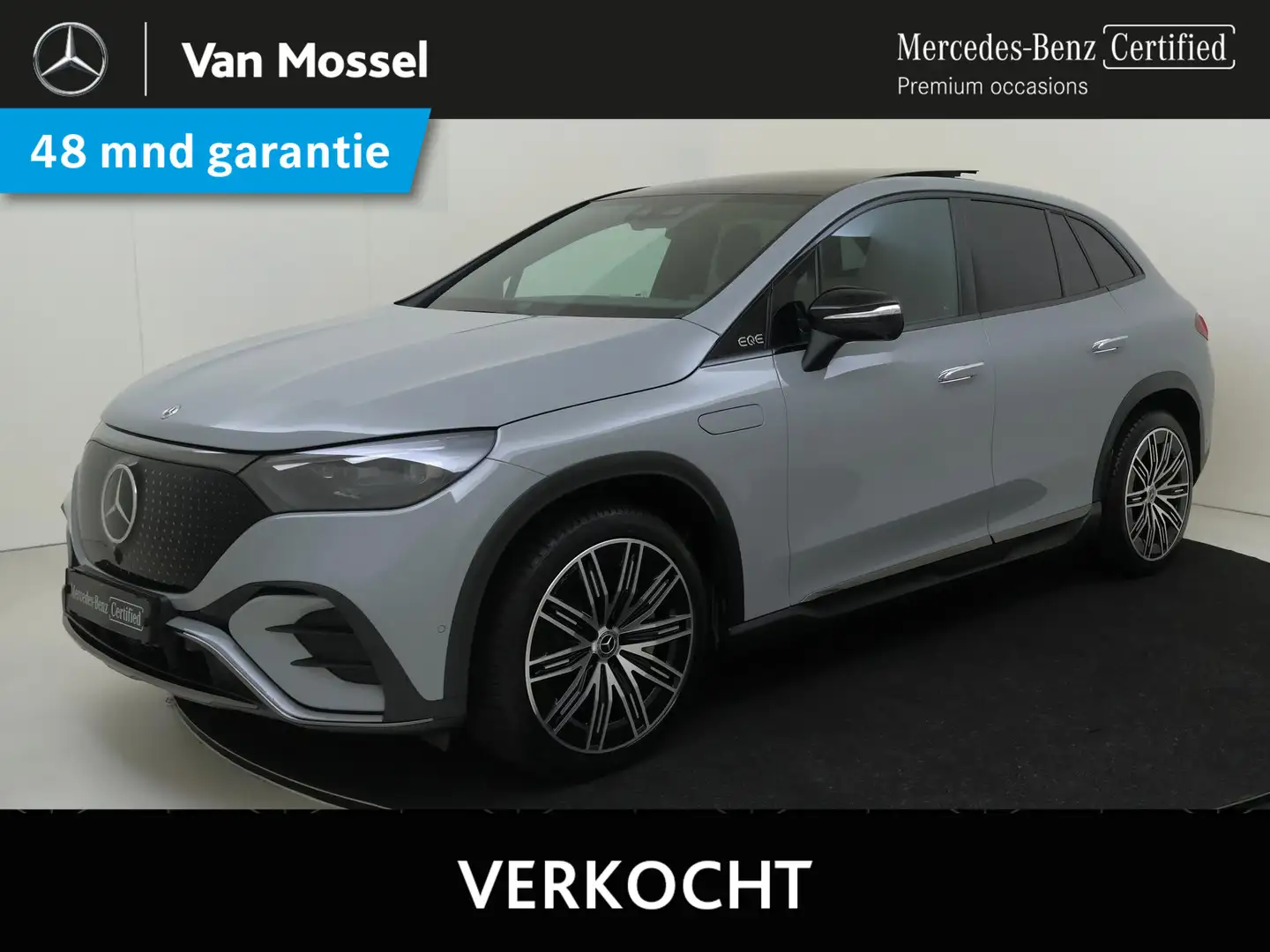 Mercedes-Benz EQE SUV 350+ AMG Line 91 kWh / Stoelverwarming / 360Graden Gris - 1