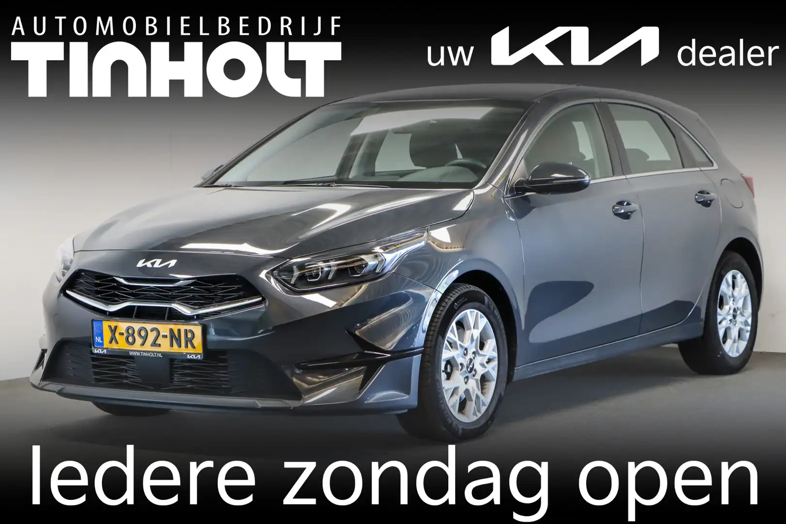 Kia Ceed / cee'd 1.5 T-GDi MHEV DynamicLine Automaat Grijs - 1