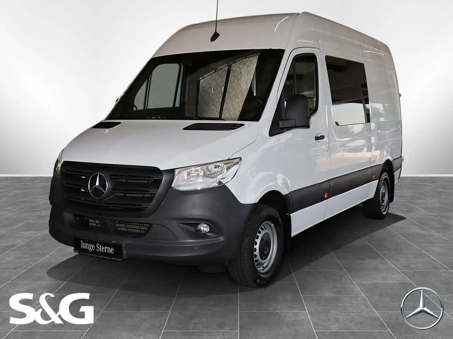 Mercedes-Benz Sprinter 319 CDI Kasten Hochdach Standard MBUX Wit - 1