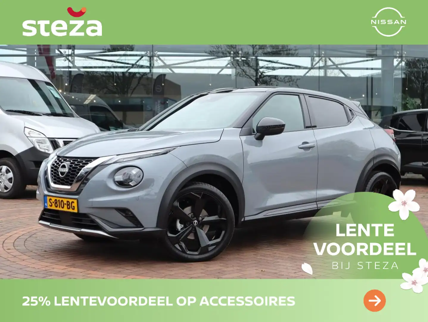 Nissan Juke 1.0 DIG-T Kiiro | AUTOMAAT | Parkeercamera | Navig Grijs - 1