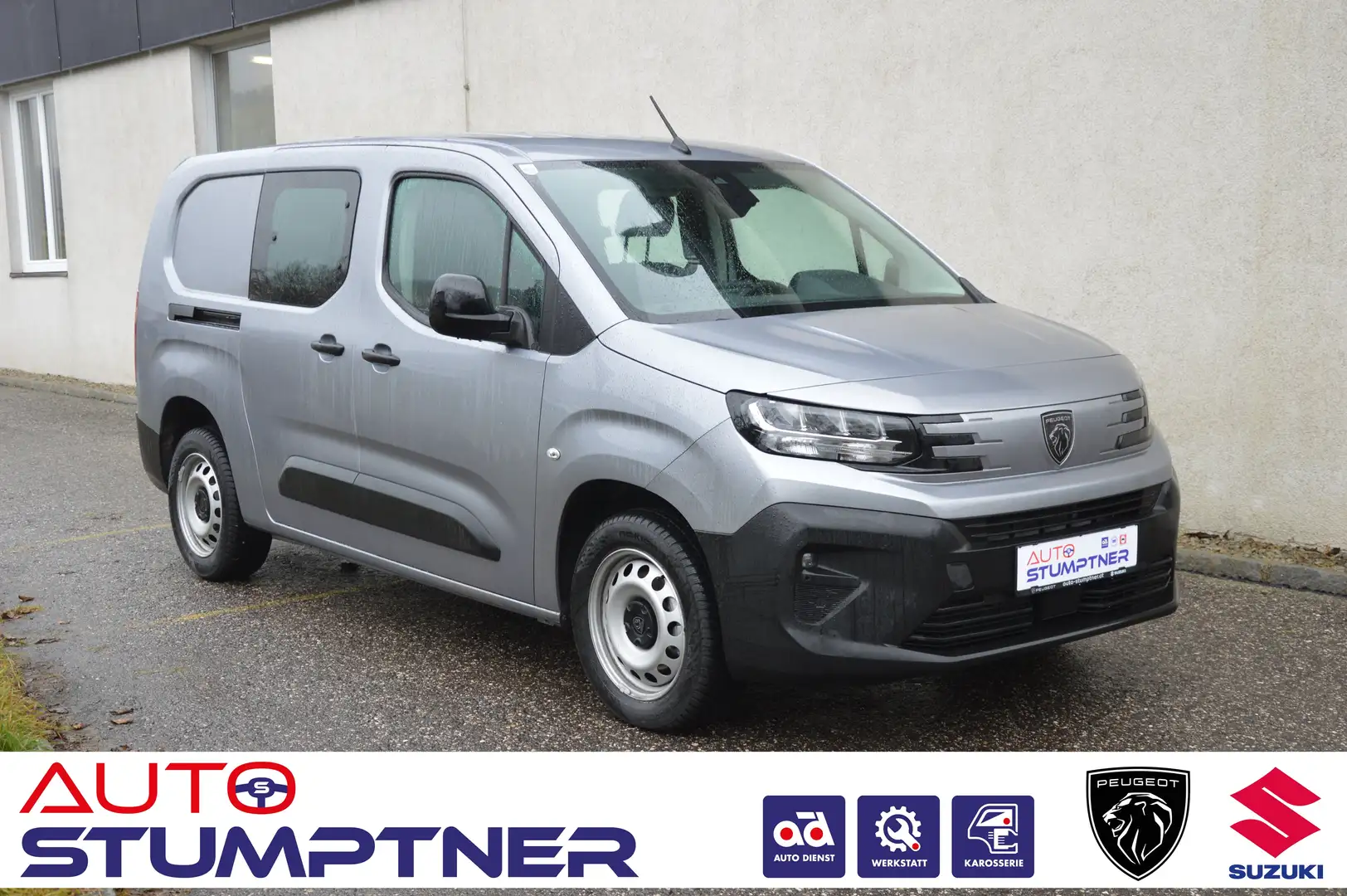 Peugeot Partner L2H1/XL Doppelkabine EAT8 Silber - 1